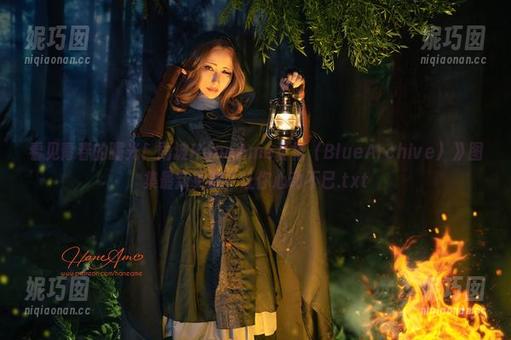 看见青春的曙光！雨波HaneAme《椿（BlueArchive）》图集最新更新，让你心动不已.txt